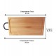 Tabua 24,5x55cm Retangular Com Alca